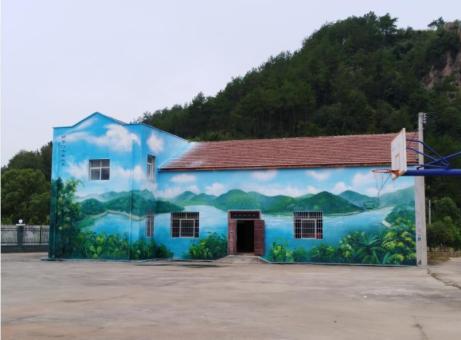  九寨沟彩绘墙绘一般制作的位置