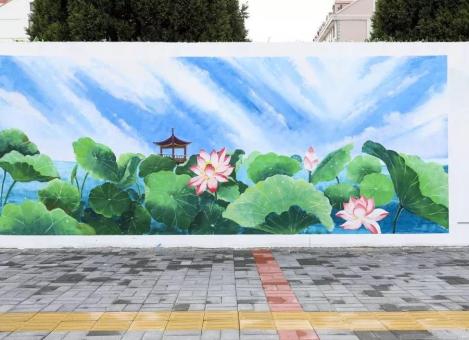  九寨沟墙绘施工材料制作工艺说明