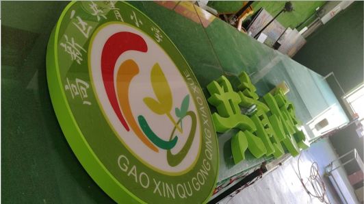  九寨沟常见的发光字类型