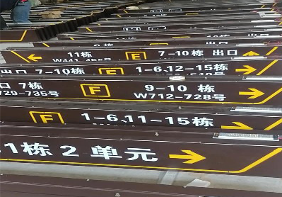  九寨沟广告标识中，常见的几种安装方式。