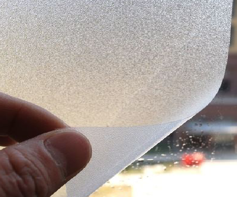  九寨沟玻璃门外面粘广告用什么材料好？