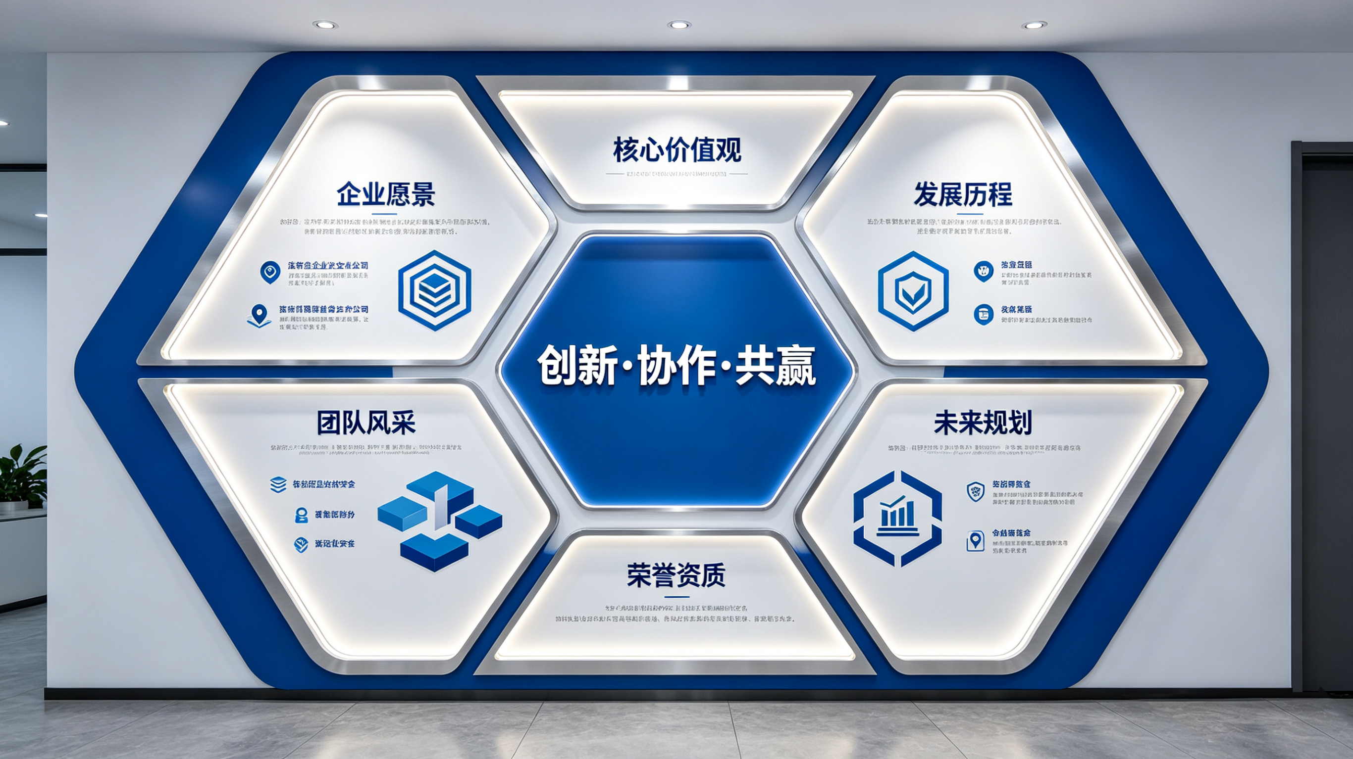  九寨沟企业文化墙六边形避坑指南（新手常犯5个错误）